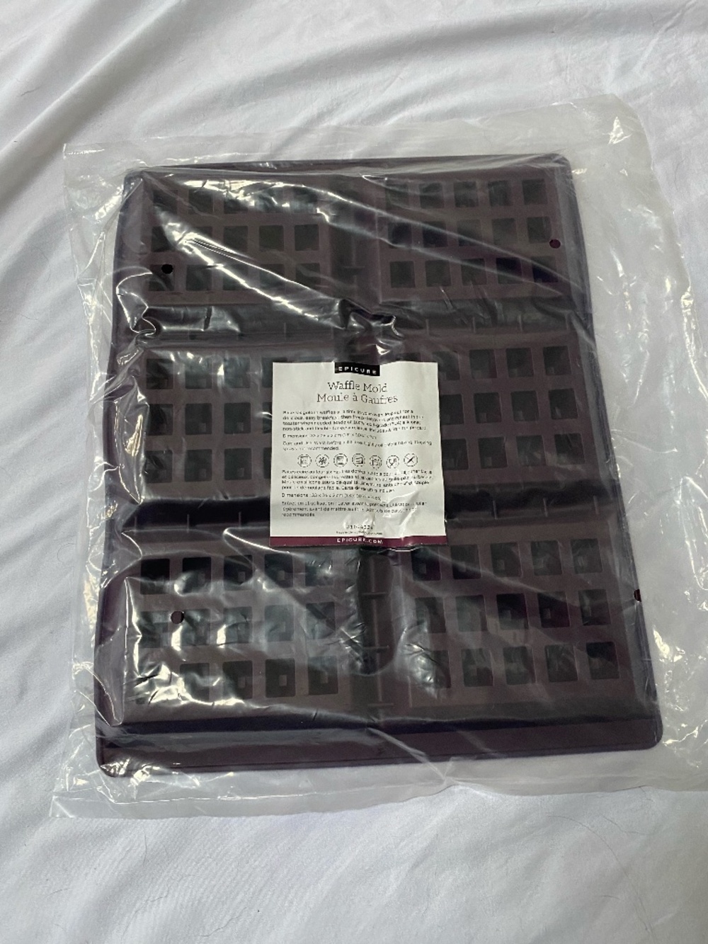 Epicure Silicone Waffle Mold